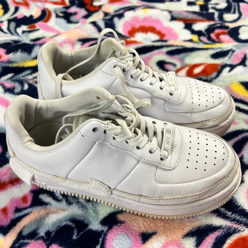 Nike Air Force 1 Jester XX sneakers in the Triple White size 6.5